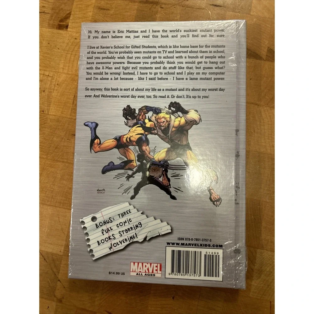 WOLVERINE : WORST DAY EVER BY LYGA ~ MARVEL HARDCOVER 2009 New In Shrink Wrap‎